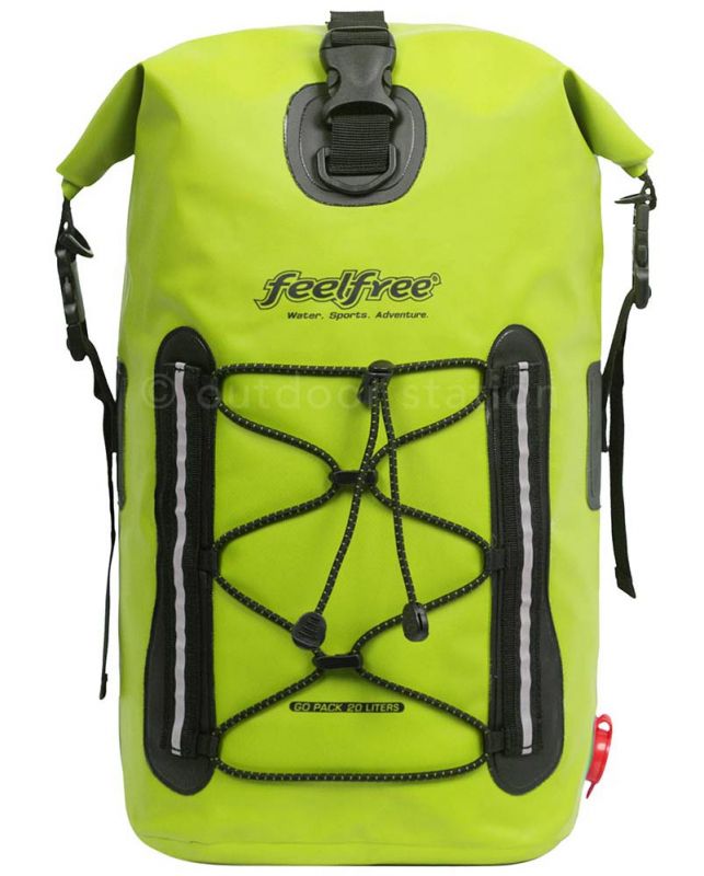 Vodootporna torba - ruksak Feelfree Go Pack 20L lime