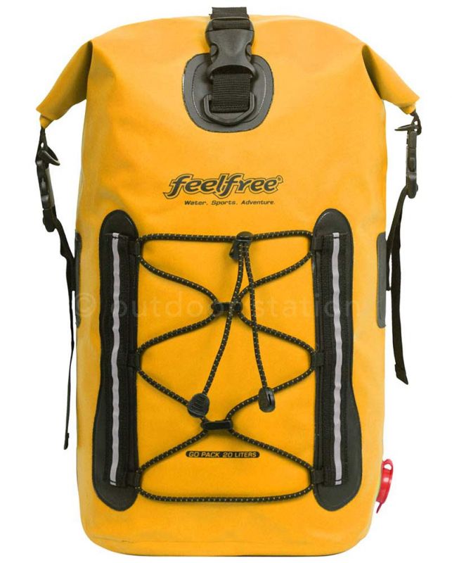 Vodootporna torba - ruksak Feelfree Go Pack 20L žuta