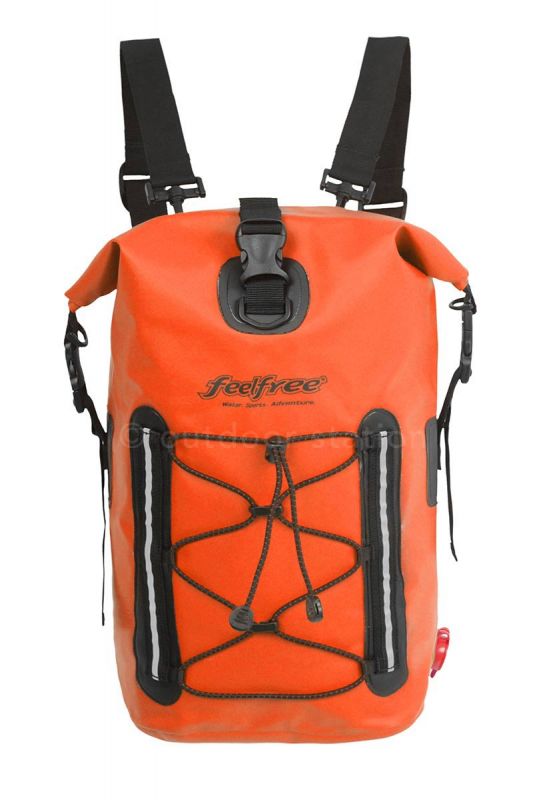 Vodootporna torba - ruksak Feelfree Go Pack 40L narančasta
