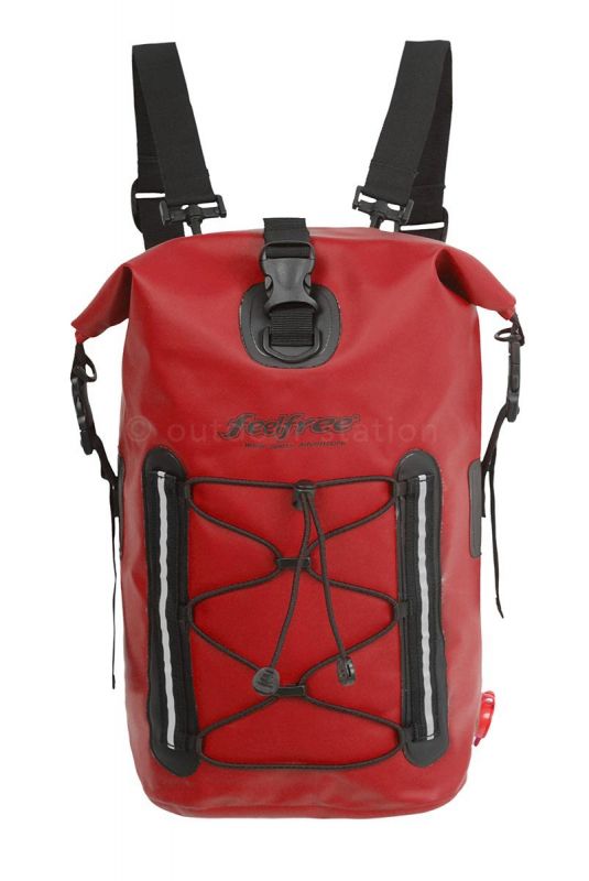 Vodootporna torba - ruksak Feelfree Go Pack 40L crvena