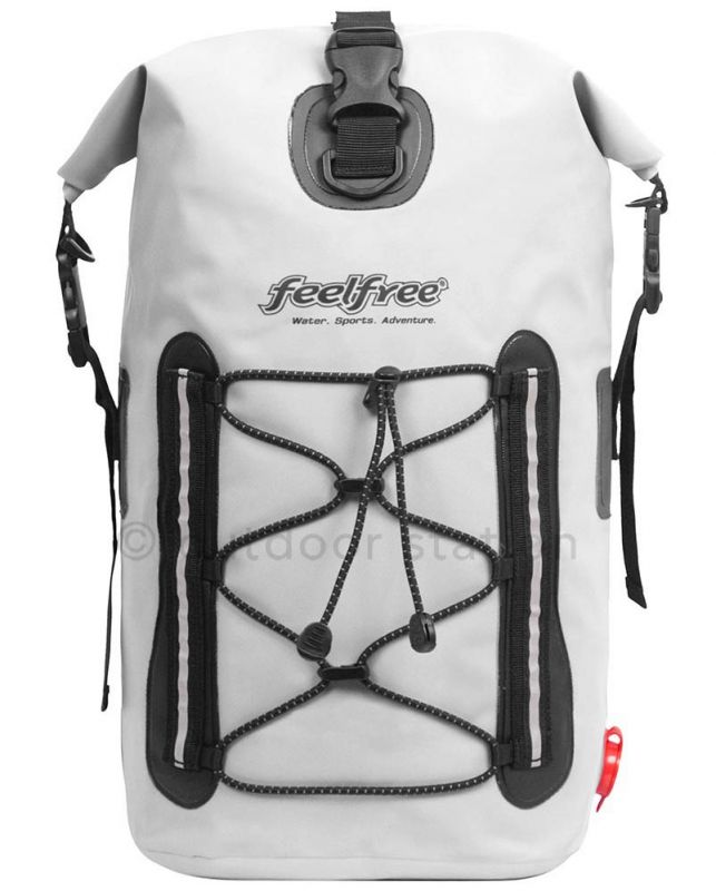 Vodootporna torba - ruksak Feelfree Go Pack 40L bijela