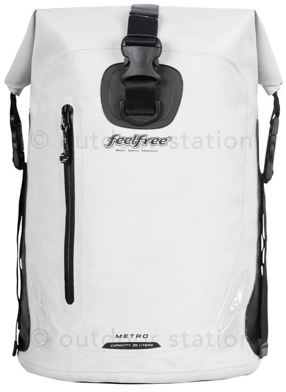 Vodootporni motoristički ruksak Feelfree Metro 25L bijeli