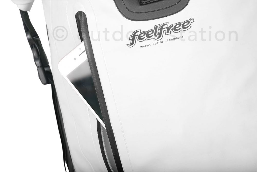 Vodootporni motoristički ruksak Feelfree Metro 25L bijeli