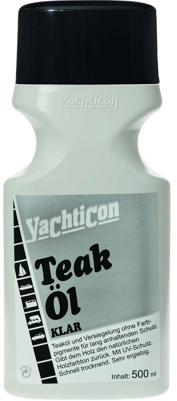 yachticon tikovo ulje prozirno 500ml